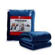 Frazada Individual Premium Color Marino
