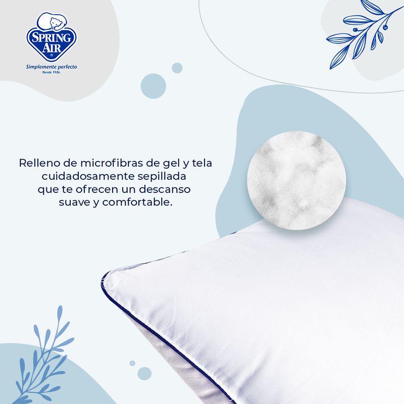 Spring Air Almbebe C2 Almohada Para Niños De 2-3 Años