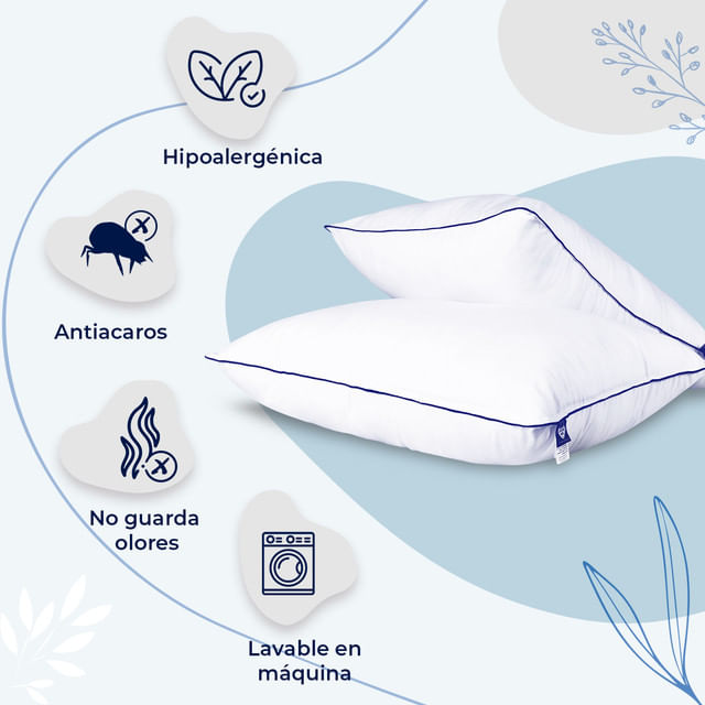 Almohada Meditation Spring Air King - Colchones Atlas del Descanso