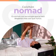 Colchón De Caja Roomi Nomad Individual De Memory Foam - Pruébame 100 Noches