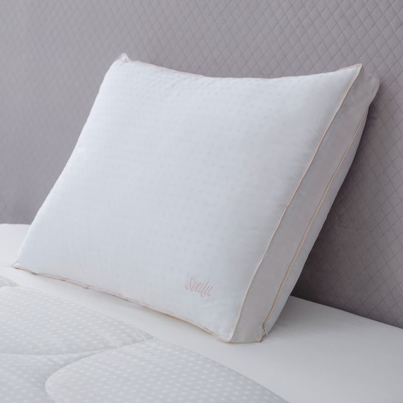 Almohada Sealy Down Alternative Memory Foam Estandar Colchones Atlas del Descanso