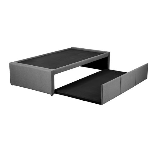 Cama Doble Individual Atlas - Gris