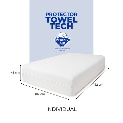 Cubre Colchón Spring Air Towel-Tech